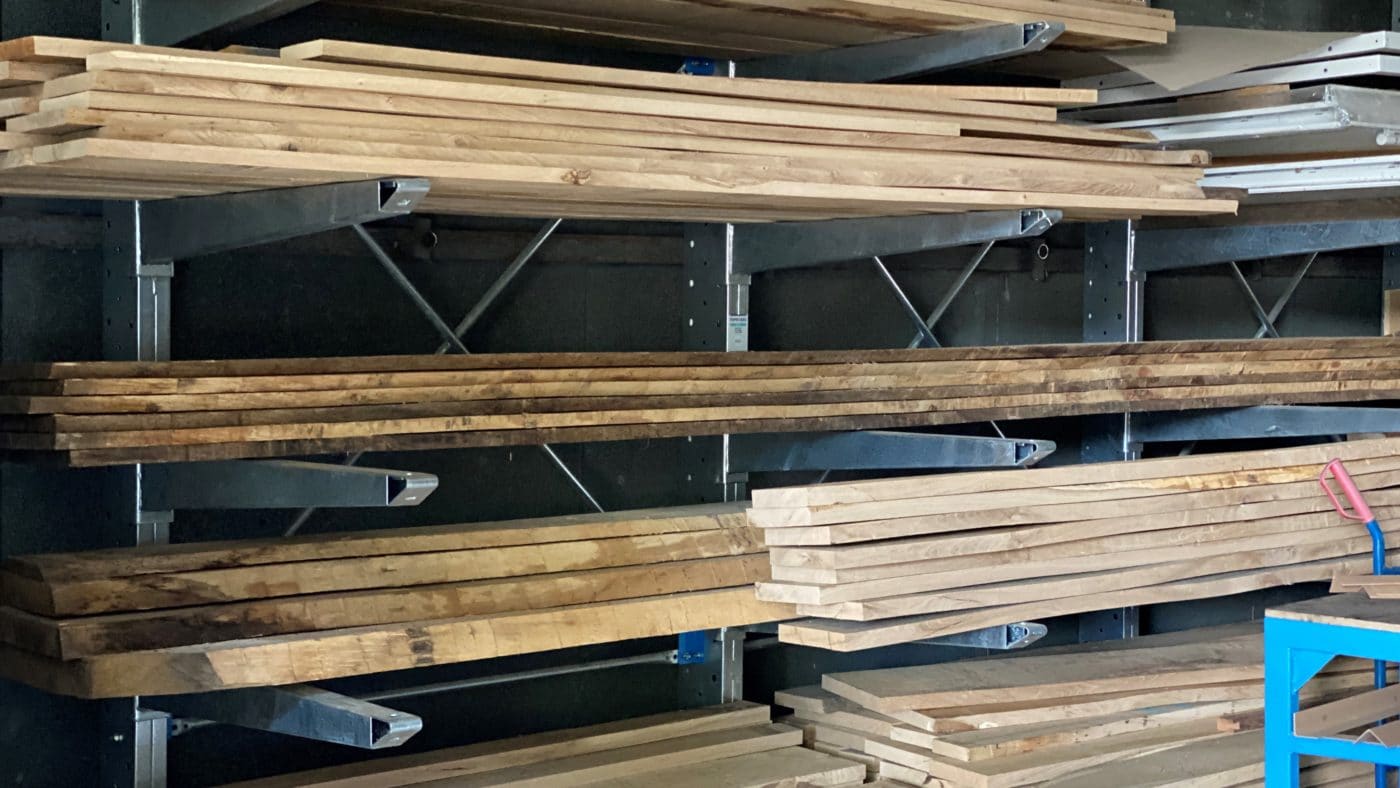 Stammware in unserem Holzlager