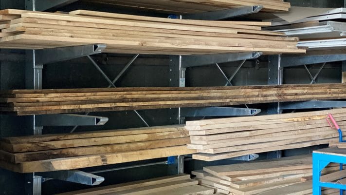 Stammware in unserem Holzlager