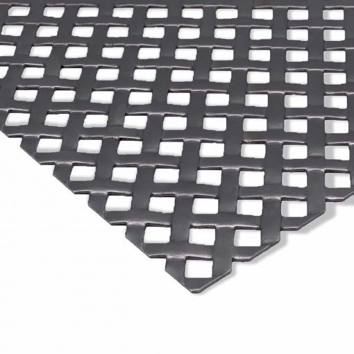 Geflochtenes Stahl-Dekorblech mit weaved Lochmuster.