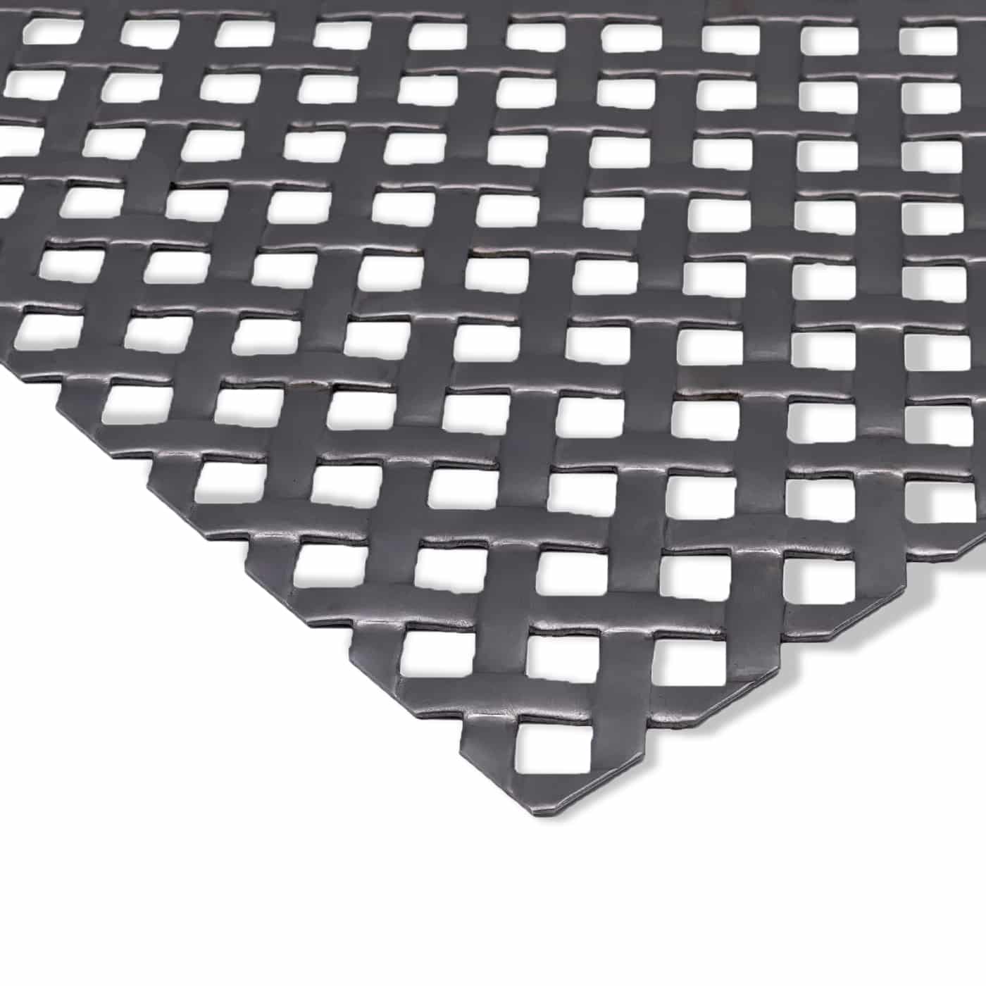 Geflochtenes Stahl-Dekorblech mit weaved Lochmuster.