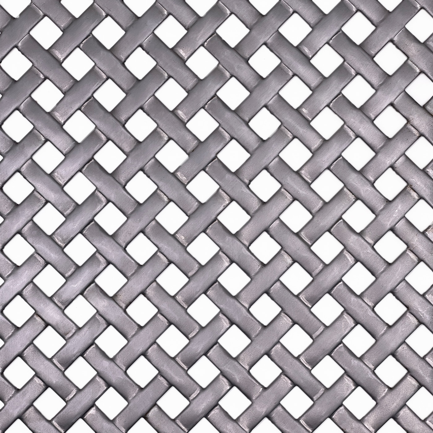 Geflochtenes Stahl-Dekorblech mit weaved Lochmuster.