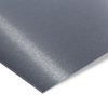 Maßgefertigtes Edelstahlblech V2A, 1 mm stark, K240 geschliffen mit feiner, matter Oberfläche.