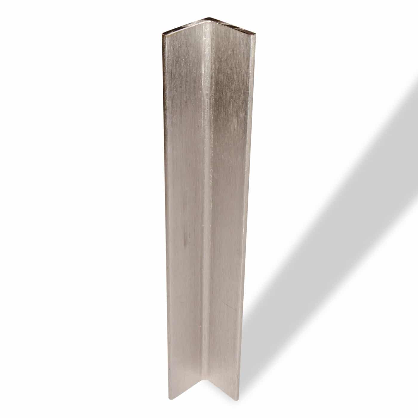 Edelstahl V2A L-Profil 40 × 40 mm, 5 mm Stärke