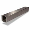 Edelstahl V2A Quadrat-Rohr 40 × 40 mm, 1,5 mm Wandstärke