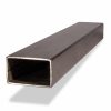 Edelstahl V2A Rechteckrohr 50 × 30 mm, 2 mm Wandstärke