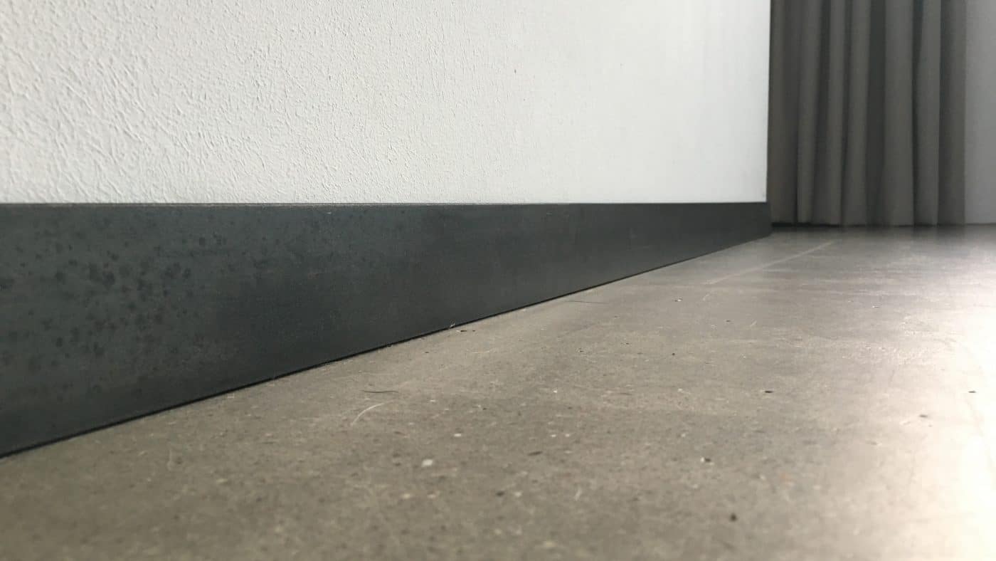 Flachstahl kaufen Fußleiste Sockelleiste
