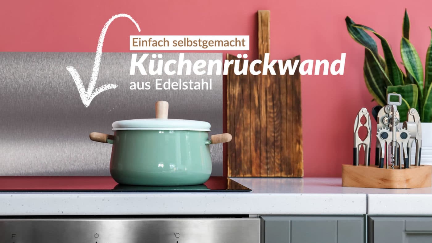 Spritzschutz aus Edelstahl