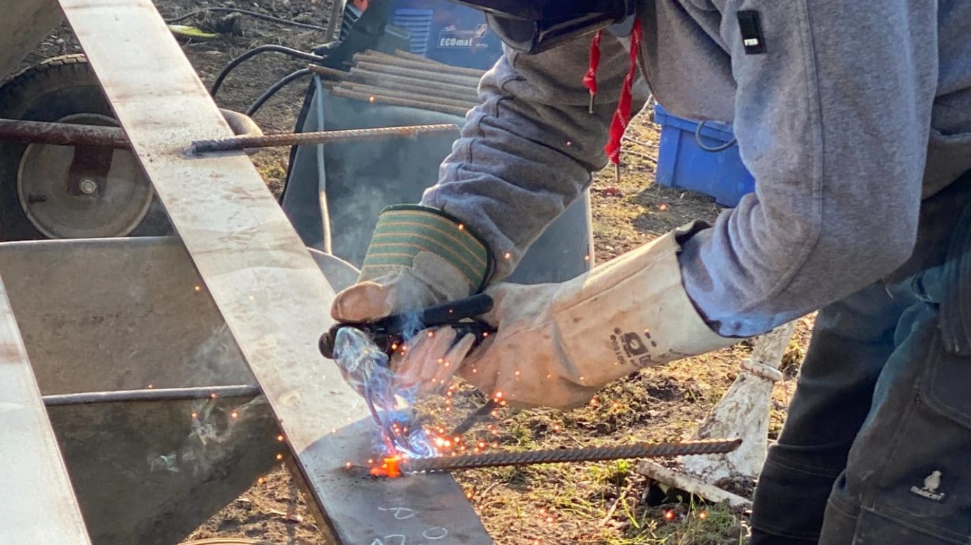 Randeinfassung aus Flachstahl