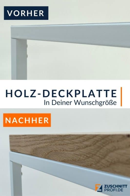 Abdeckplatten aus Massivholz nach Maß