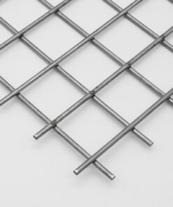 Schweißgitter Stahl roh – Detailansicht 40 x 40 mm