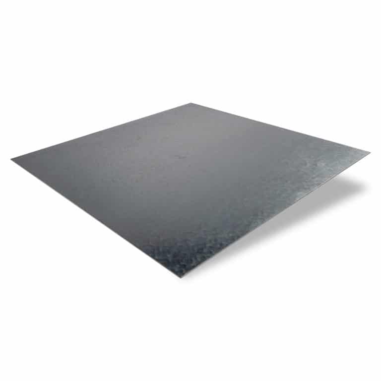 Verzinktes Stahlblech 1,5 mm als präziser Zuschnitt für Metallbau, Konstruktionen und Korrosionsschutz-Anwendungen.