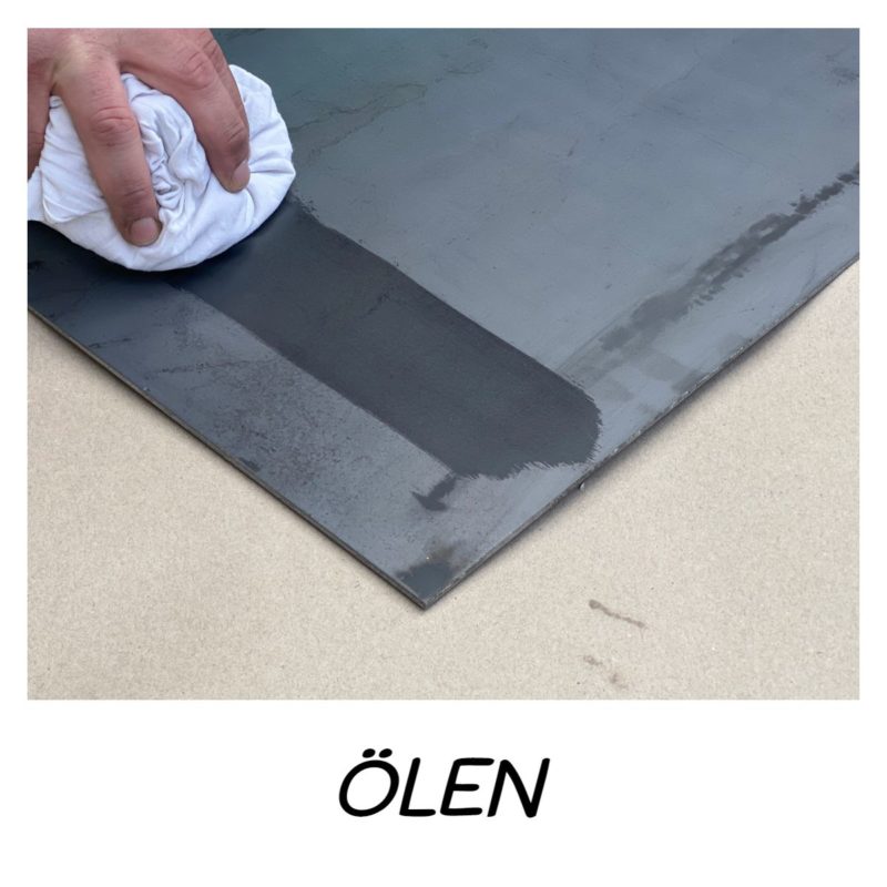 Stahl ölen