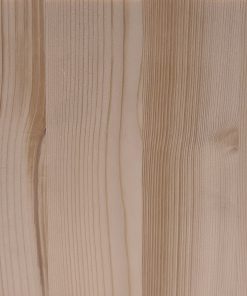 Eine unbehandelte Fichten-Oberfläche zeigt eine helle und ruhige Maserung.