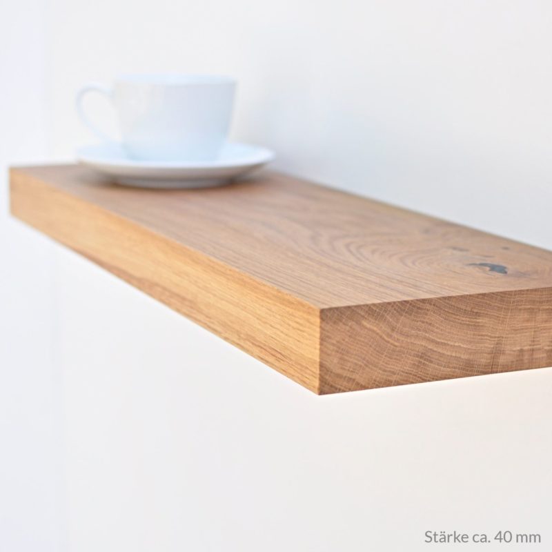 sideboard-schwebend-Eichenholz 40 mm